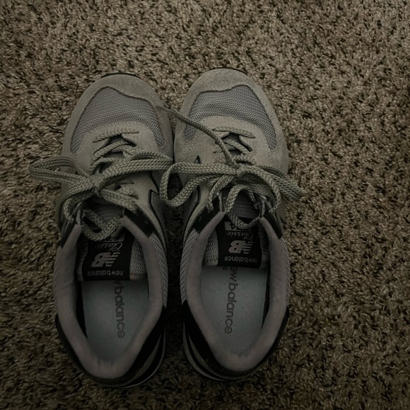 New Balance 574 Navy/Grey - Picture 2 of 5